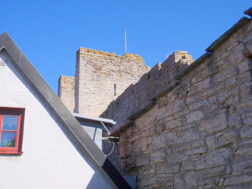 Visby city wall/fortress.